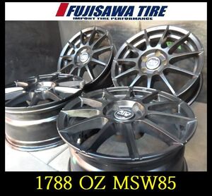 【1788】FK5212054◆OZ MSW85◆17x8J 5穴 PCD120 +30◆4本◆BMWなど