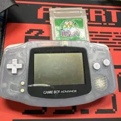 ゲームボーイアドバンス ミルキーブルー ポケットモンスター緑