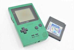 (972S 1125T6)1円～ Nintendo 任天堂 GAME BOY Pocket ゲームボーイポケット MGB001 本体 ポケットモンスター銀　2点セット【ジャンク品】