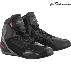 alpinestars アルパインスターズ レディース STELLA FASTER-3 DRYSTAR SHOE カラー:BLACK DARK GRAY FUCHSIA(1139) サイズ:6/23.5cm