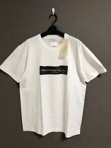 新品 Azuma × 青い春 TAPED T-SHIRT 花は咲くものです。枯れるもんじゃない。 プリント Tシャツ 21AH-CS06E アズマ 0 ホワイト