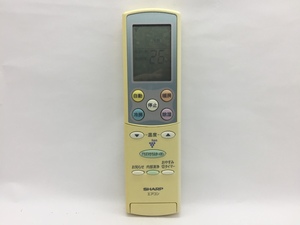 SHARP　エアコンリモコン　A594JB　中古品A-2276