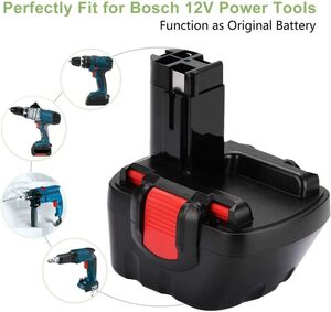 Boschボッシュ 12v バッテリー 3000mAh 互換 BAT043 BAT045 BAT046 BAT049対応 ニッケル水素電池☆返品、交換、安心の1ヶ月保証☆