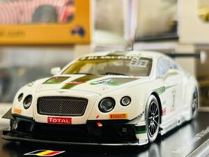 スパーク spark 1/43 Bentley Continental GT3 M-Sport Bentley 24H of SPA 2014 [SB079]