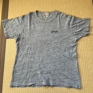 ショット Tシャツ Schott N.Y.C. 半袖シャツ schott ロゴTシャツ GENUINE LEATHER