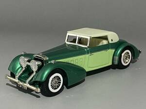 1938 Hispano Suiza Green Y-17 1/48 Art Deco ◆ Matchbox Models of Yesteryear ◆ マッチボックス ミニカー (≠ 1/43)