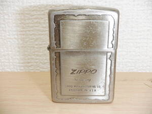 ③ZIPPO ヴィンテージ 斜めロゴ 喫煙具 オイルライター 同梱不可 中古保管品 1円スタート