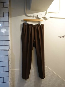 ミスターハリウッド　N.HOOLYWOOD ブラウン　パンツ　未使用　2232-CP07-007 定価29700円　N.HOOLYWOOD COMPILE / EASY SLACKS　23AW