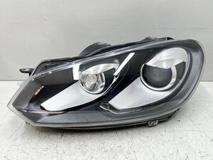 ★ VW ゴルフ6 カブリオレ 5K 2012年 1KCAVK 左ヘッドライト HID/キセノン プロジェクター 5K2941751C (在庫No:A39507) (7635)