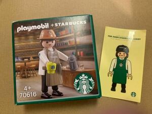 [海外限定] playmobil プレイモービル 韓国スタバ限定 Starbucks Roy 70616 新品 & シール付き