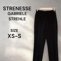 【ストラネス】STRENESSEレディース パンツ スラックス 黒 XS-S