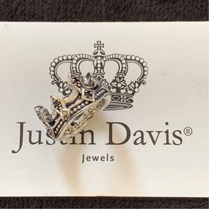 新品◆JUSTIN DAVIS◆IMPERIA RING◆クラウンリング◆11号◆定価30,800円◆SRJ361◆廃盤◆