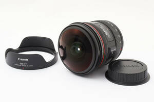 ★美品★ CANON キヤノン FISHEYE ZOOM EF 8-15mm F4 L USM 魚眼レンズ 超広角ズームレンズ #3282