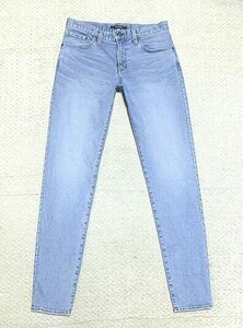 極上:johnbull.スーパーストレッチ スリム テーパード デニム M(メンズ/21142/20,680円/チェーンステッチ/W83股下82/japan blue jeans)