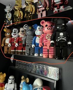 BE@RBRICK 7体まとめ売り kaws 400%