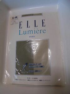 新品 ELLE Lumiere ストッキング S~M シャドーグレー