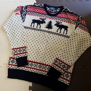 激レア/試着のみ/日本未発売？/ポロラルフローレン/Vintage 2010 Polo Ralph Lauren Vancouver Olympic Team USA仕様Sweater/ US L/日本XL