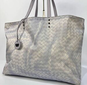 BOTTEGA VENETA ボッテガヴェネタイントレッチオリュージョンビジネスバッグ　トートバッグ　ハンドバッグ　総柄　モノグラム　