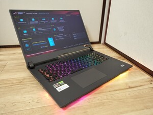 ジャンク ASUS ROG STRIX G17 5900HX SSD 1TB RAM 16GB G713QR-R9X3070GBKS ゲーミング ノートPC