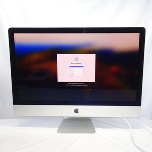 Apple iMac Retina 5K 27インチ 2020 Core i5 3.3GHz/16GB/SSD1TB/Mac OS Sonoma【同梱不可】