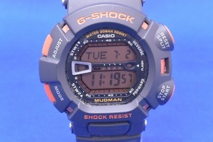 期間限定セール カシオ CASIO G-SHOCK マッドマンMUDMAN デジタルウォッチ腕時計 クォーツ電池 フルオートカレンダー グレー G-9000MX