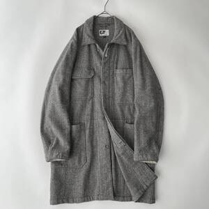 【美品】ENGINEERED GARMENTS size/M (rf) エンジニアードガーメンツ ツイード エンジニアコート ワーク ショップ ダスター グレー COAT