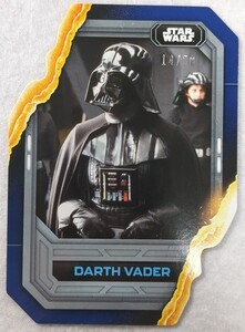 ★50枚限定★ DARTH VADER 2023 TOPPS STAR WARS Lightsaber Stylings ダイカット スター・ウォーズ 14/50