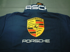 ★在庫一掃セールです★送料無料★必見★ＰＯＲＳＣＨＥ★ポルシェの★素敵～で★お洒落～で★上品～な★ポロシャツ★ネイビー★L★新品★