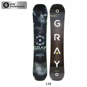 1円スタート SNB/2024 GRAY SNOWBOARDS グレイスノーボード SHRED シュレッド 148/ 日本正規品 スノー スノボ グラトリ