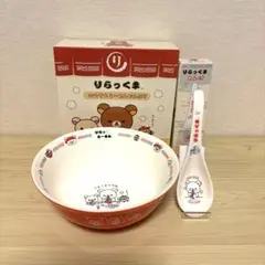 ★リラックマ　ラーメンどんぶり＆レンゲ　セット★