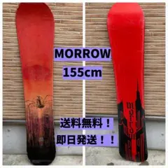 【匿名配送】 MORROW モロー 155cm スノーボード キャンバー