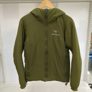 【中古】ARC’TERYX アークテリクス CA#34438 ナイロンジャケット 中綿マウンテンパーカー メンズ オリーブ 無地 SIZE XS ◆3104/磐田店