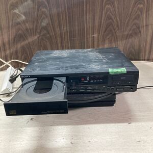 MYM1-437 激安 CDプレーヤー SONY COMPACT DISC PLAYER CDP-M55 通電OK 中古現状品 ※3回再出品で処分