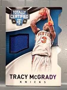 SSP Die-cut/49枚限定 Jersey 14 Panini Tracy McGrady トレイシー・マグレディ NBA ユニフォーム Magic Knicks Rockets バスケ All-star