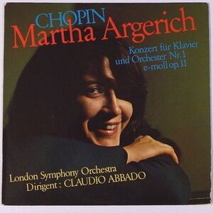 ★墺XL 172 547★))) STEREO (((美品 スイス・レコード・クラブ・エディション マルタ・アルゲリッチ ショパン Martha Argerich 廃盤LP !!!