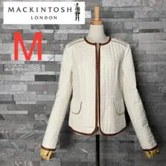 MACKINTOSH マッキントッシュ　キルティング　ノーカラージャケット　38