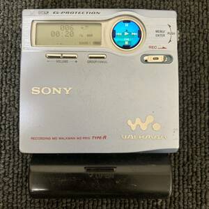 SONY MD WALKMAN ソニー MDウォークマン MZ-R910 ポータブルMDプレーヤー レコーダー ブルー