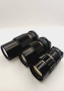 ジャンク まとめ売り オリンパス レンズ OLYMPUS OM-System Zuiko Auto-Zoom 75-150mm f4 100-200mm f5 50-90mm f3.5