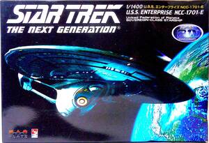 プラッツ/AMT 1/1400 U.S.S. エンタープライズ NCC-1701-E STAR TREK THE NEXT GENERATION プラモデル 未使用 未組立