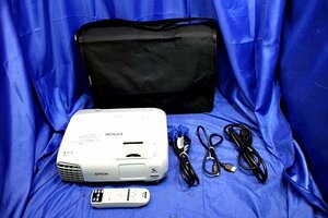 ●輝度3000lm/1394h・85ｈ● EPSON/エプソン 液晶プロジェクター ◆EB-950WH/リモコン・HDMI・VGAケーブル・ケース付き◆ 49001Y