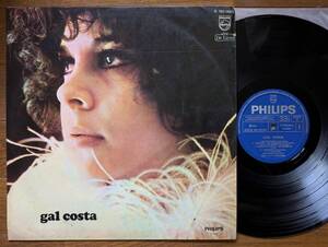 【LP】GAL COSTA(R765.068L伯PHILIPS1969年COAT COVER初回手書１L1/2L1マト/ガルコスタ/サイケ)