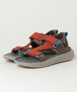 25cm ナイキ ビスタ サンダル 灰/オレンジ/水 DJ6605-003 NIKE VISTA SANDAL ストラップ