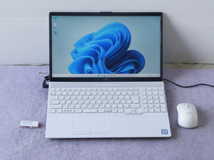 741・第8世代CPU搭載・Fhd1920x1080・AH53/D3・Core i7-8565U/16GB/SSD512GB(M.2)+HDD1TB/ブルーレイ/15.6インチ/office2021