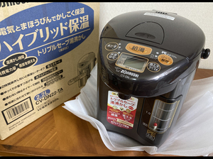 未使用保管品 VE電気まほうびん 象印 CV-DN22 ハイブリッド保温 電気ポット 送料無料