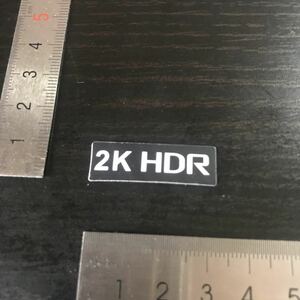 2K HDRパソコンエンブレムロゴシール@2630