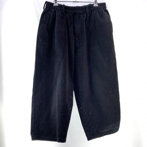 【中古】Yohji Yamamoto POUR HOMME 16AW カツラギ紐パンツ サイズ2 ブラック HR-P75-030 ヨウジヤマモト[240019457713]