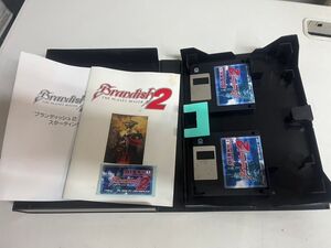 S12B80 PC-9801 3.5インチ ソフト ブランディッシュ2 2HD ゲーム レトロ