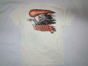 JB即決 SANTACRUZ サンタクルーズ VINTAGE COREY OBRIEN ビンテージ オブライエン Tシャツ アイボリー クリーム Sサイズ 新品