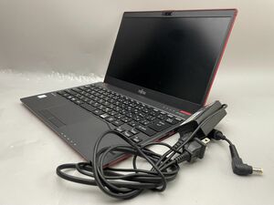 ★1円スタート★第8世代★富士通 LIFEBOOK U938V Core i5 8350U 8GB SSD新品256GB Win10 Pro★AC付★