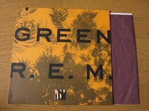 □ R.E.M. GREEN レアアナログ米盤オリジナル 両面DMM MASTERDISK刻印